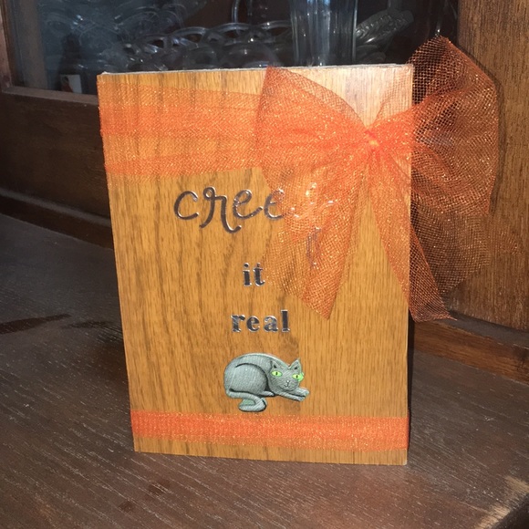 Handmade Halloween sign - Picture 4 of 6